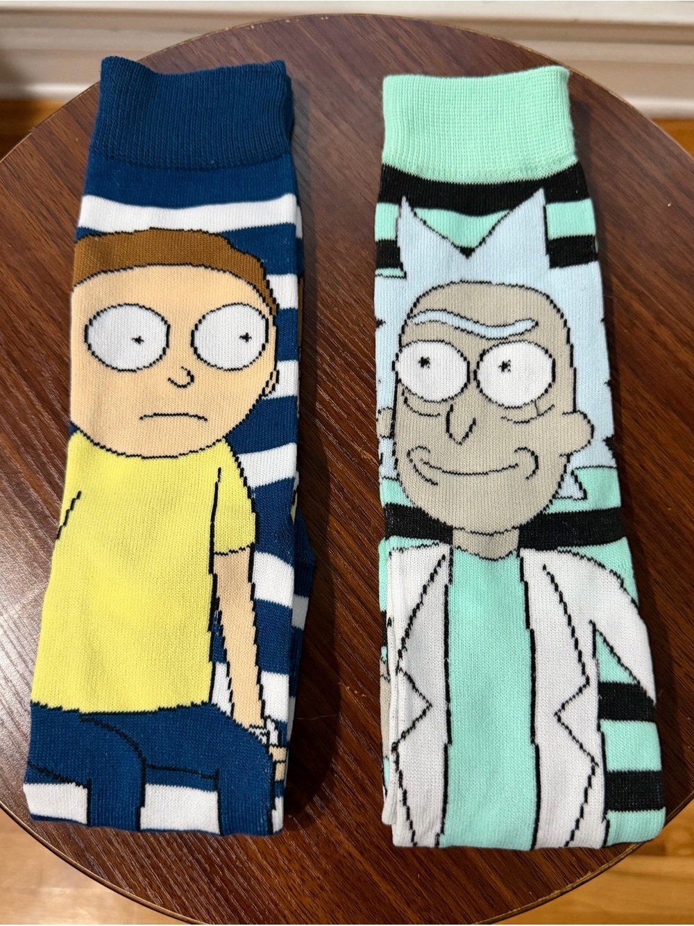 Character Graphics Of Rick Sanchez & Monty Smith From Animated Rick & Morty